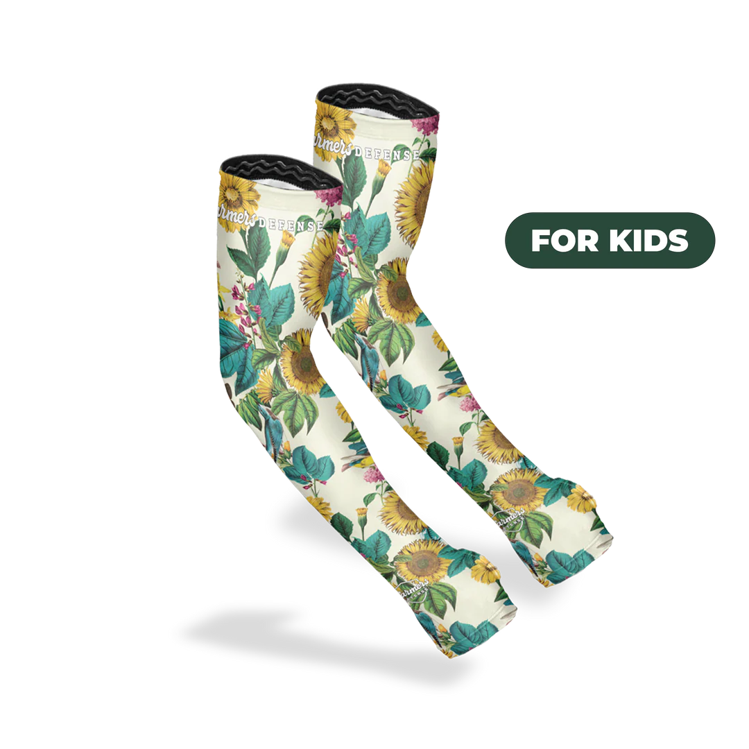 Farmers Defense Protection Sleeves -Kid's Garden Flower