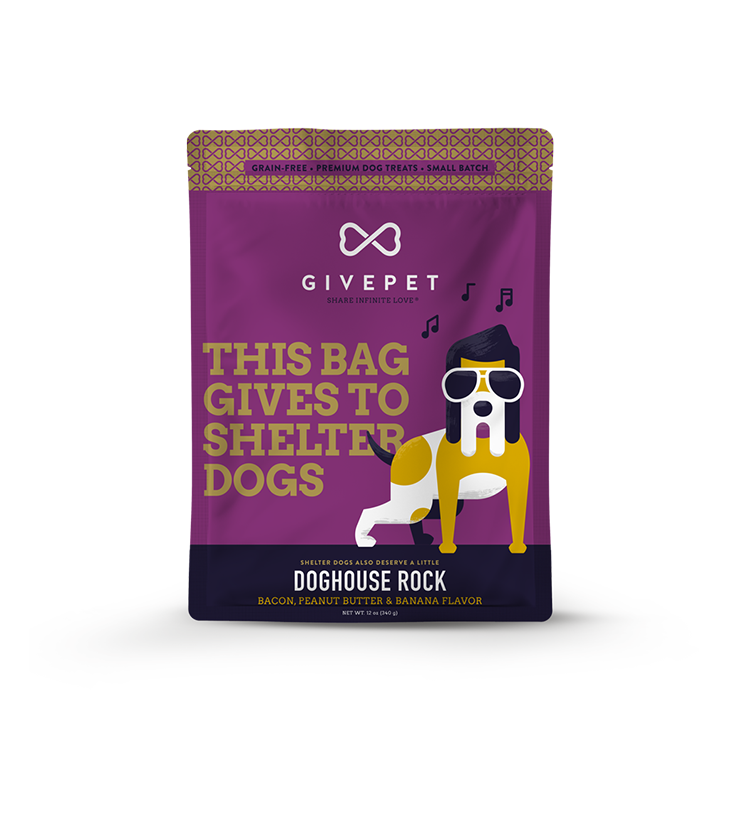 Doghouse Rock Dog Treats 11oz