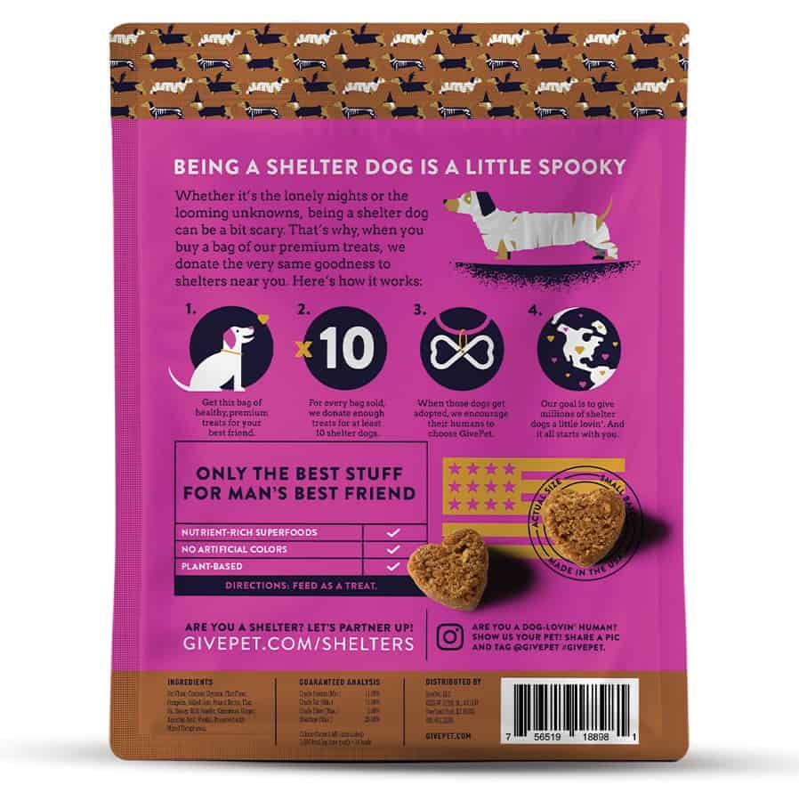 Howl-O-Ween Soft Baked Dog Treats 6 oz