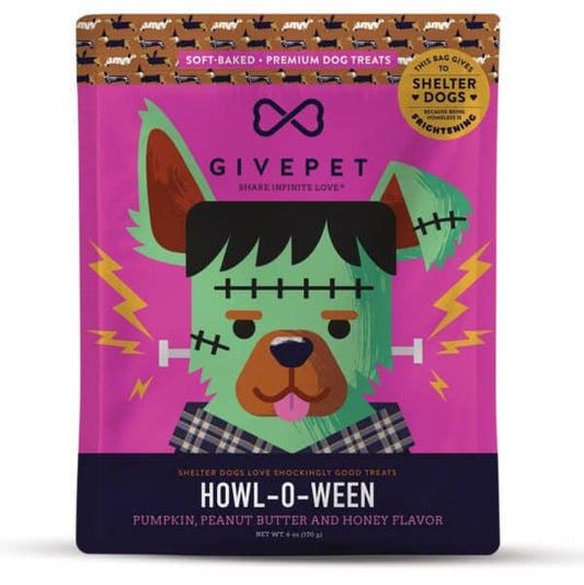 Howl-O-Ween Soft Baked Dog Treats 6 oz