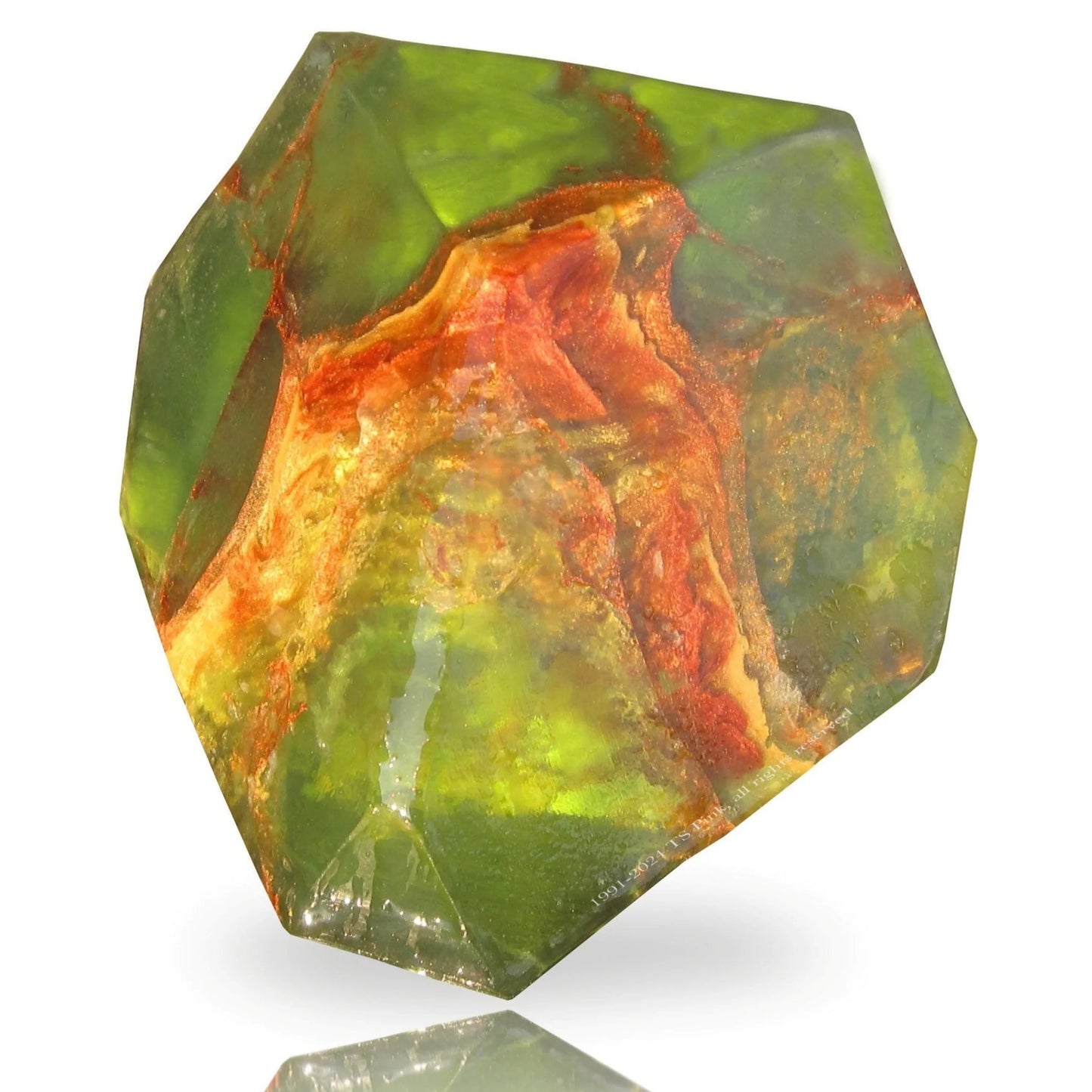 Tsavorite Green Garnet SoapRocks 6oz