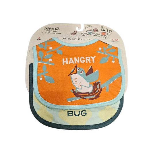Hangry & Cuddle Bug Baby Bibs