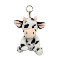 Mooey Cow Plushie Keychain