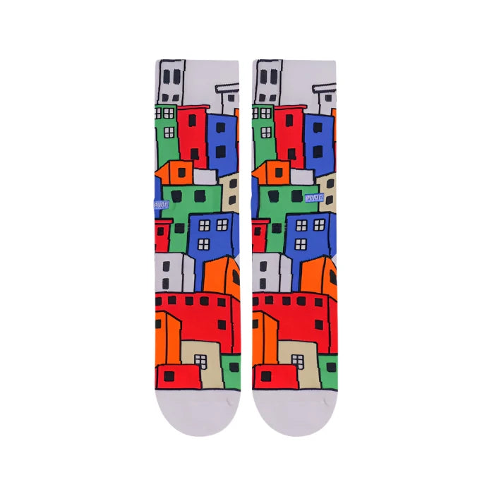 Pastel Pueblo Socks