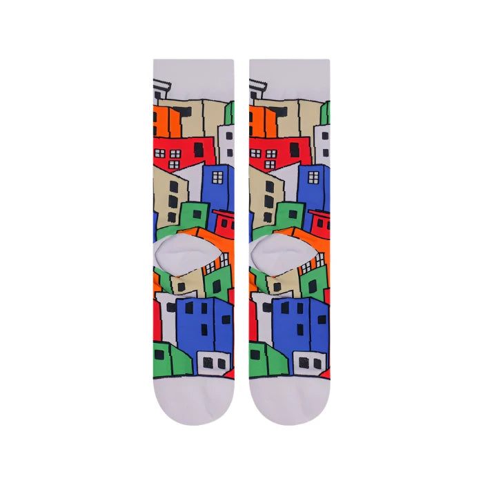 Pastel Pueblo Socks