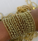 Alex Carol Gold Ball Bracelet-3mm