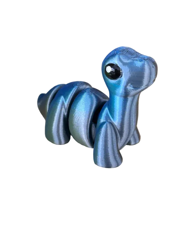 Baby Brontosaurus Keychain