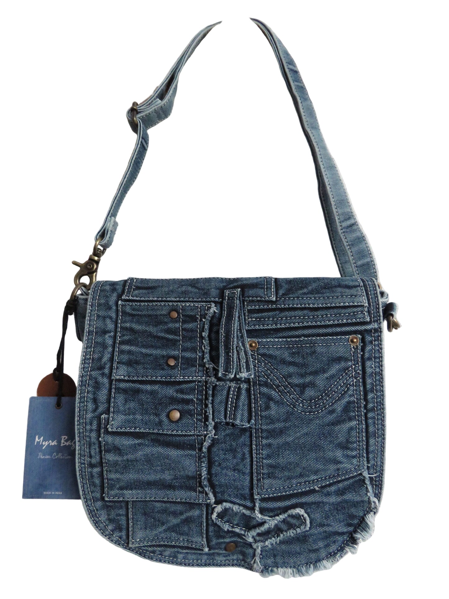 Vaqueros Azules Shoulder Bag