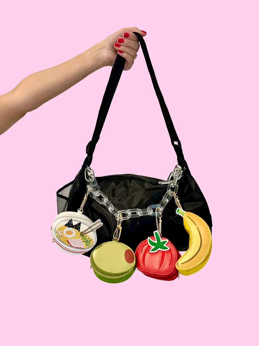 Ramen 2 in 1 Bag Charm + Shopper Bag