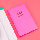 The Gay Agenda – Neon Rose Hardcover Journal