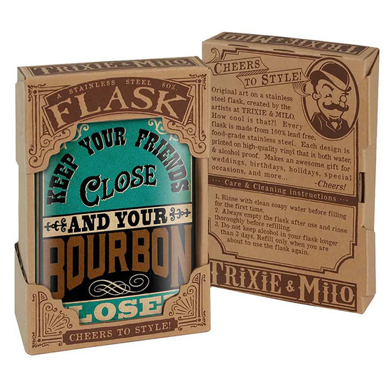 Keep Your Bourbon Closer Flask