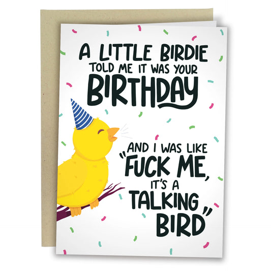 Little Birdie Card