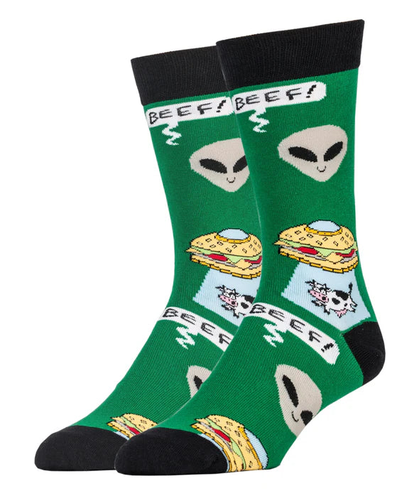 Beef Abduction Socks