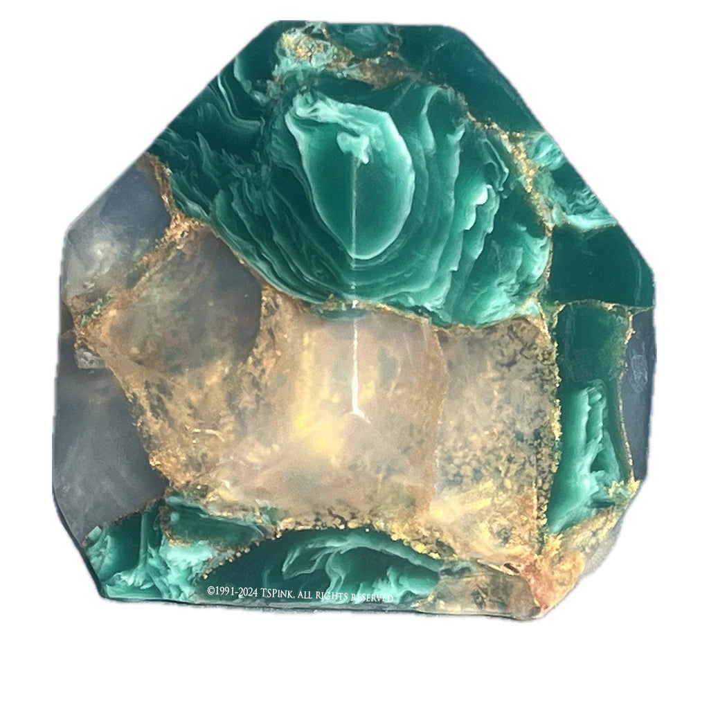 Malachite SoapRocks 6oz