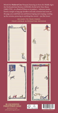 Medieval Cats Notepad