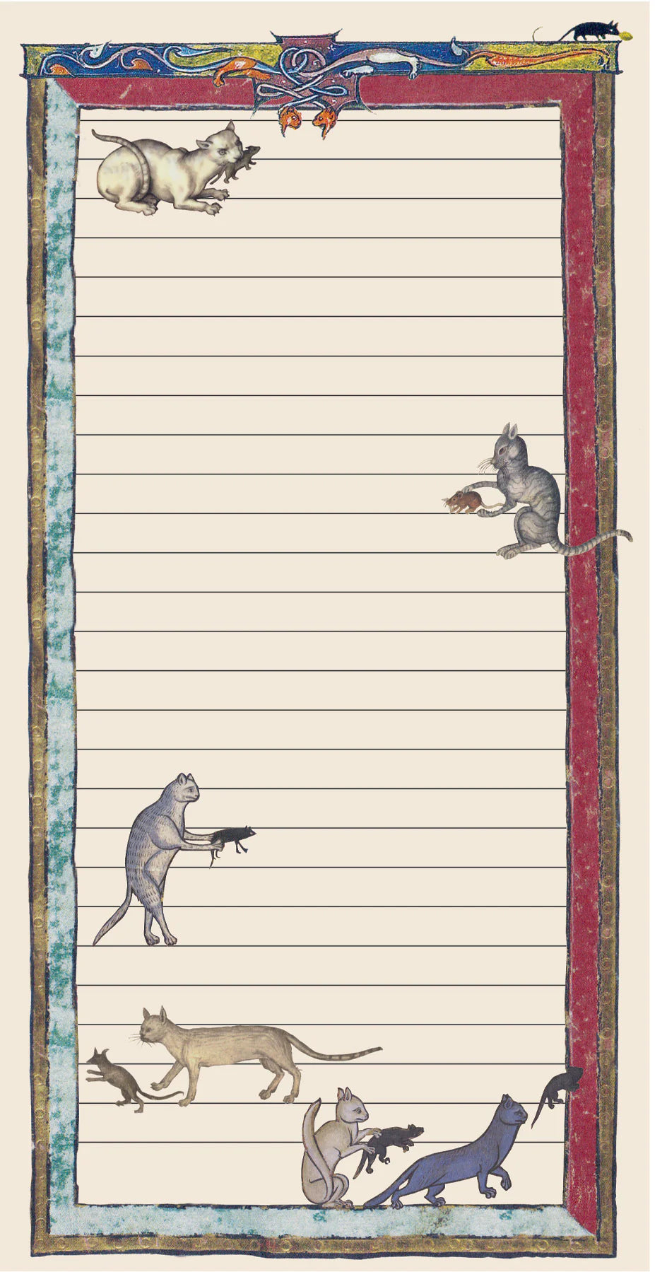 Medieval Cats Notepad