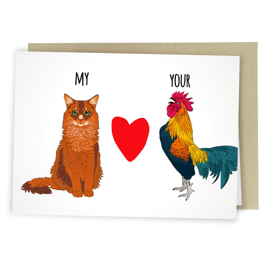 My Pussy Loves Your Cock Card