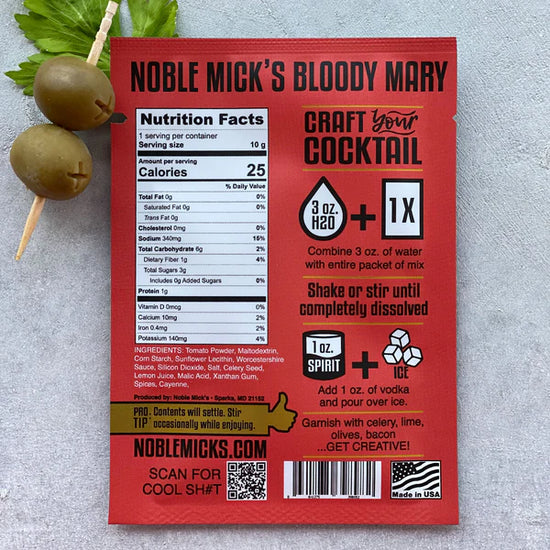 Noble Mick's Bloody Mary