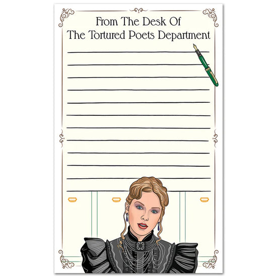 Tortured Poets Department Notepad