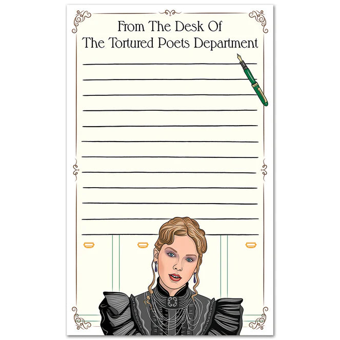 Tortured Poets Department Notepad