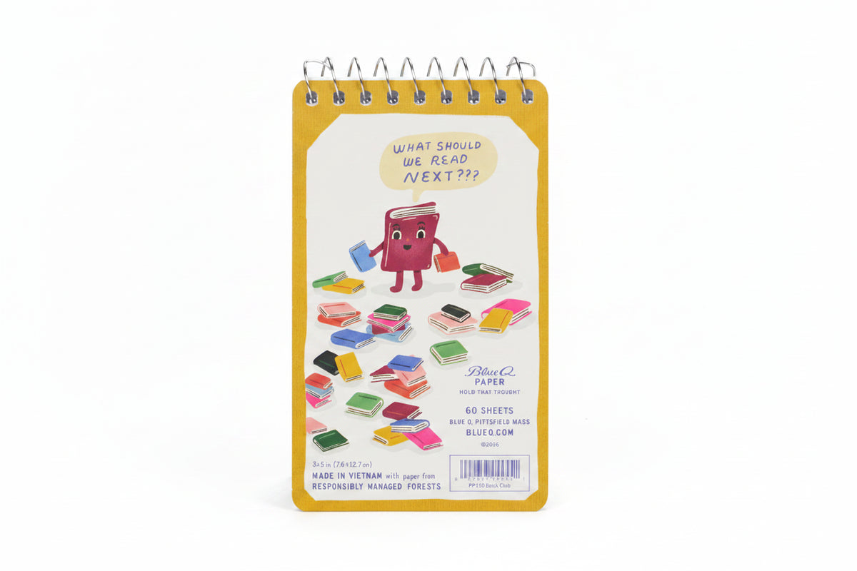 Book Club Spiral Notepad