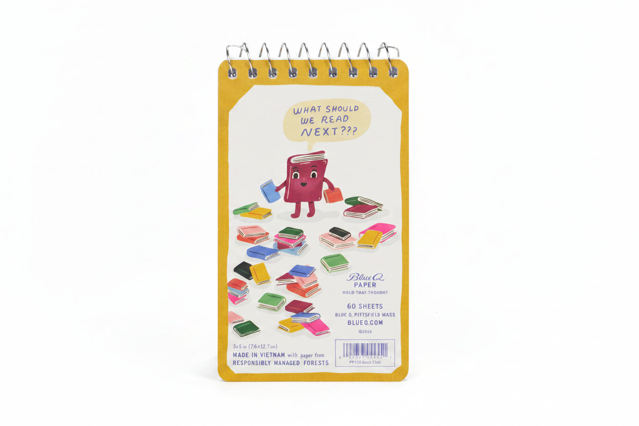 Book Club Spiral Notepad
