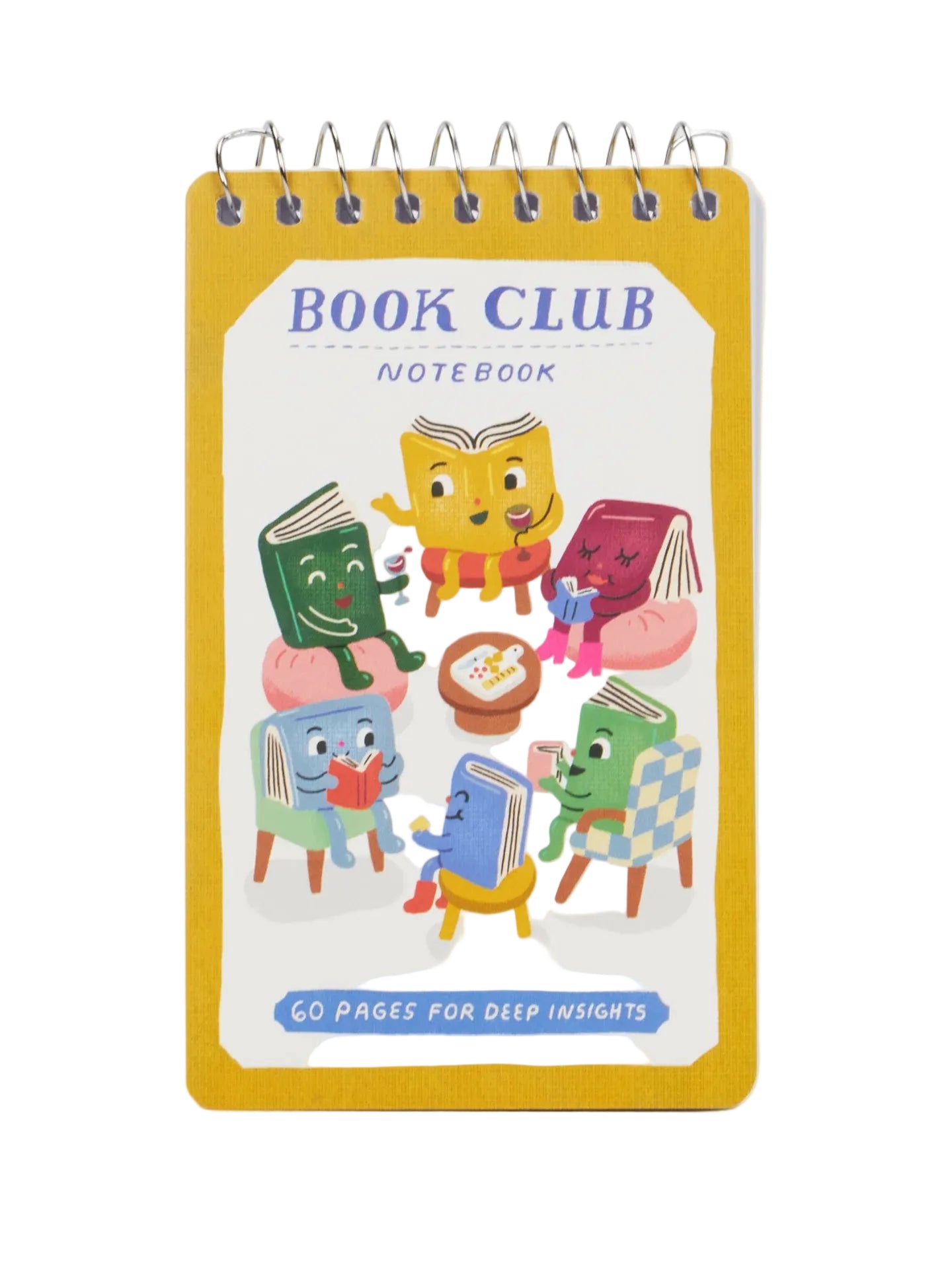 Book Club Spiral Notepad