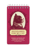 Nicknames For My Cat Notepad