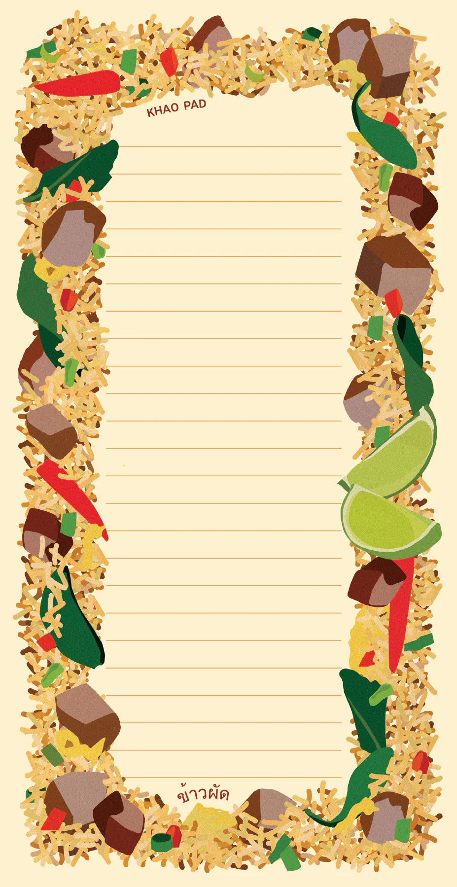 Pad Thai Notepad