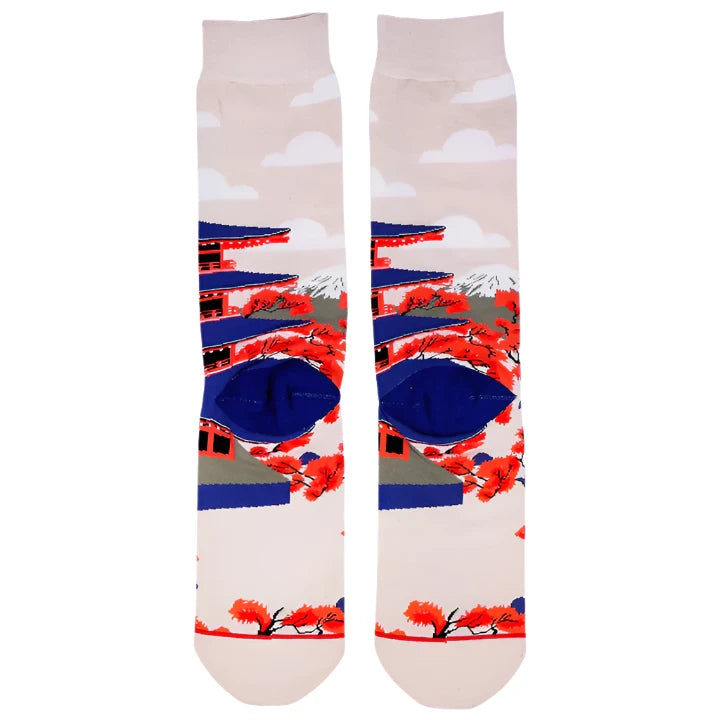 Pagoda Zen Socks