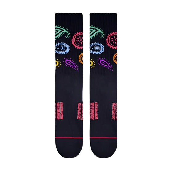 Colorful Paisley Socks
