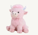 Pink Highland Cow Warmies