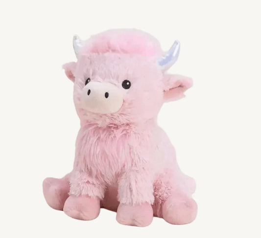 Pink Highland Cow Warmies