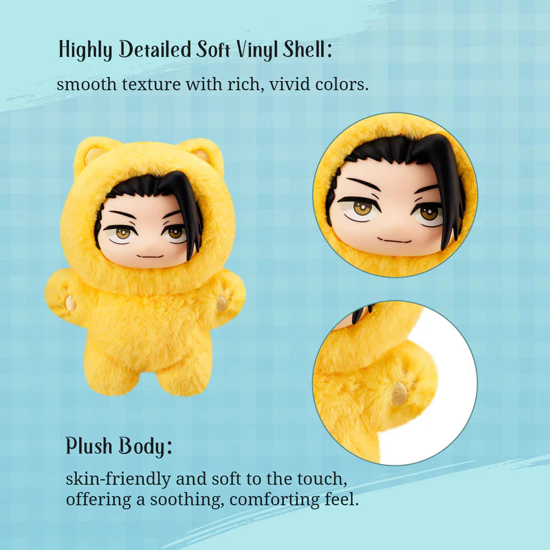 Jujutsu Kaisen Cat Ear Plush Series Vinyl Plush Blind Box