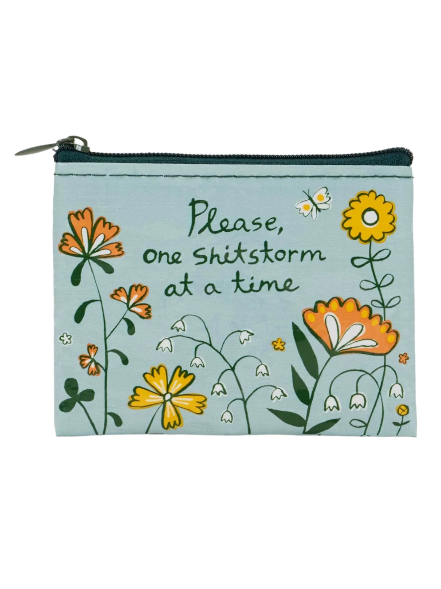Please, One Shitstorm At A Time Coin Purse
