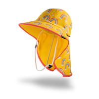 Kid's Back Flap Sun Hat - Rainbow's
