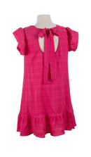 Ruffle Dress/Tunic with Peek-a-Boo Back