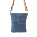 Studded Dahlia Denim Crossbody Bag