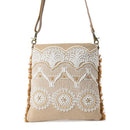 Prairie Lace Shoulder Bag in Cottage White