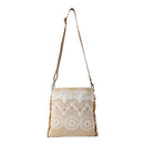Prairie Lace Shoulder Bag in Cottage White