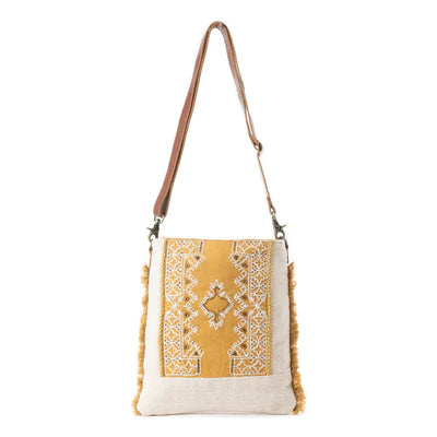 Harvest Grove Shoulder Bag in Golden Bloom