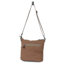 Turquoise Floral Hair-On Cowhide Handbag