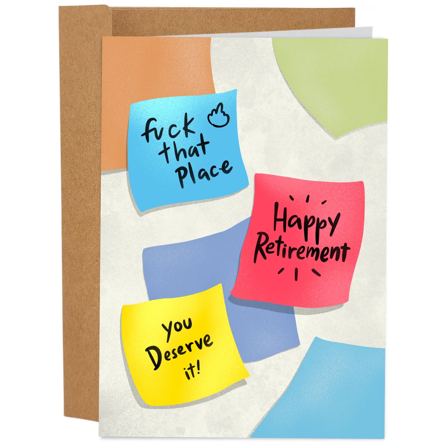 Fuck That Place Happy Retirement Card