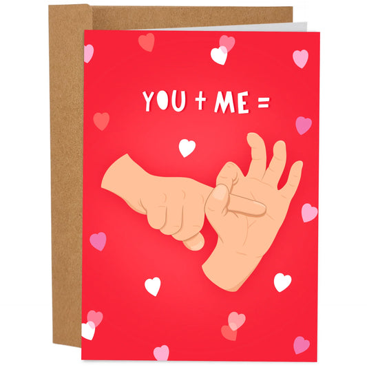 You + Me Card