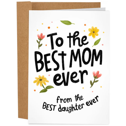 Best Daughter Ever Card