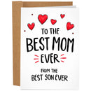 Best Son Ever Card
