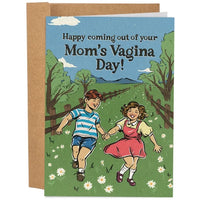 Mom’s Vagina Day Card