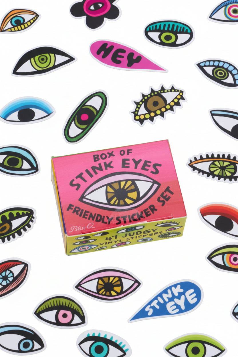 Box Of Stink Eyes Friendly Sticker Set