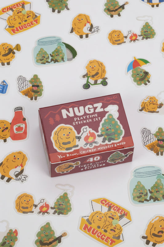Nugs Playtime Sticker Set