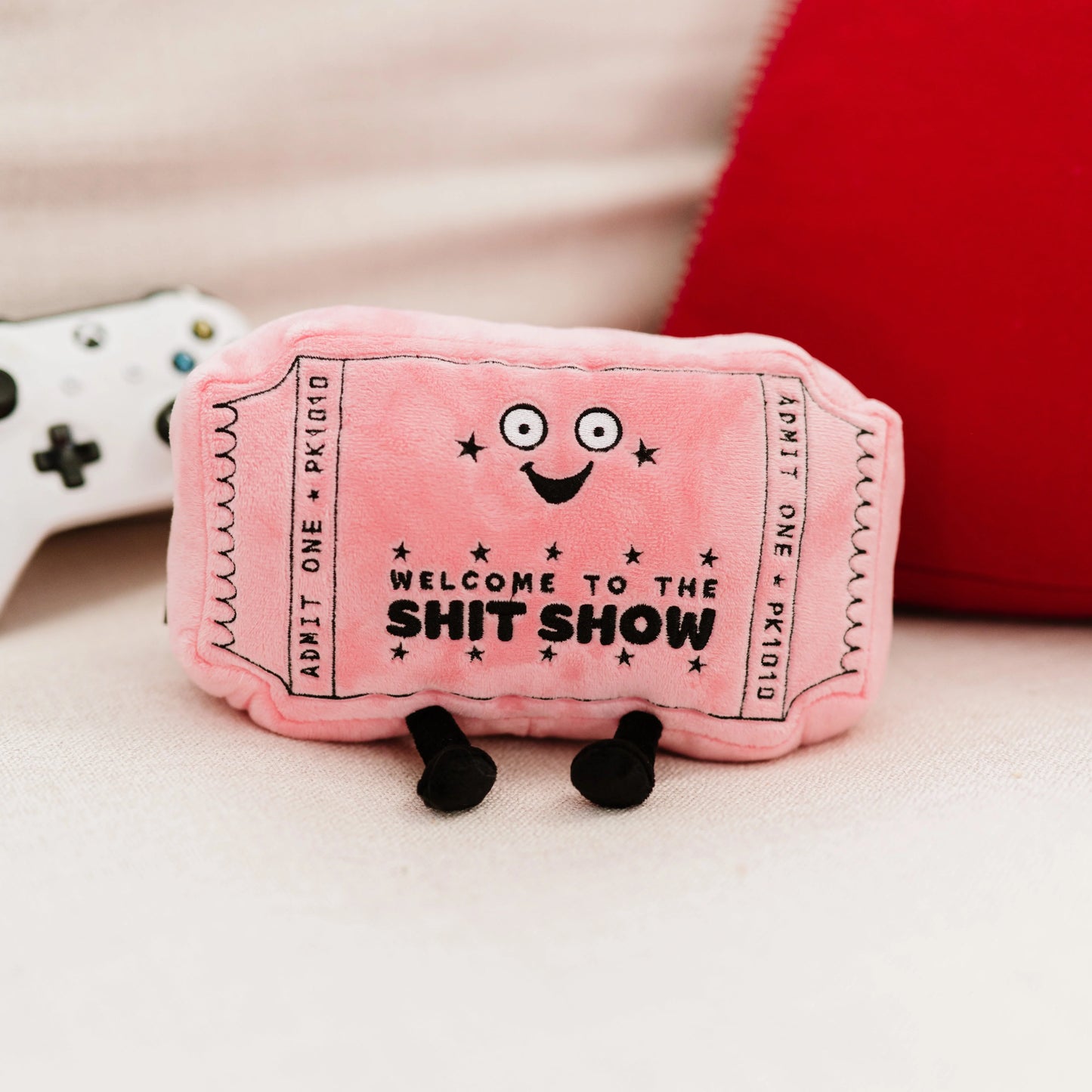 "Welcome to the Shit Show" Ticket Plush